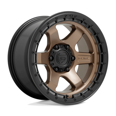 Felga aluminiowa D751 Block Matte Bronze W/ Black Ring Fuel
