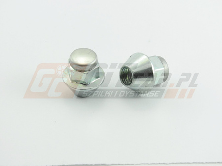 Nakrętka kryta M12x1,5x30mm stożek k.19 ocynk FORD OEM