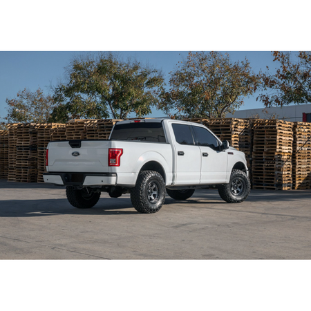 Felga aluminiowa D752 Block Matte Gunmetal/Black Ring Fuel