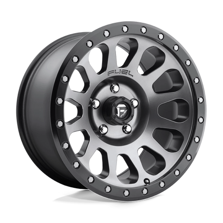 Felga aluminiowa D601 Vector Matte GUN Metal Black Bead Ring Fuel