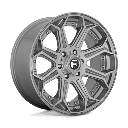 Felga aluminiowa D705 Siege Brushed GUN Metal Tinted Clear Fuel