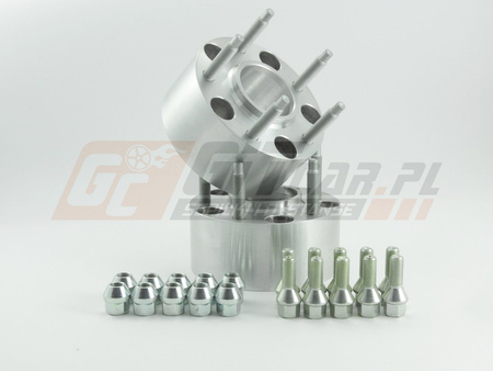 Dystanse Przykręcane z Kutymi Szpilkami BMW 60mm 5x120 72,6 Motorsport