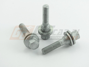 Śruby do felg M12x1,25x55mm podkładka klucz 17 Ori Peugeot Citroen Toyota Proace