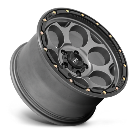 Felga aluminiowa KM541 Dirty Harry Satin Gray W/ Black LIP KMC