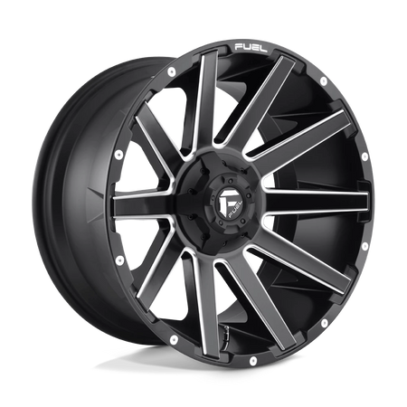 Felga aluminiowa D616 Contra Matte Black Milled Fuel
