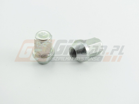Nakrętka kryta M12x1,25x34mm stożek k.17 ocynk