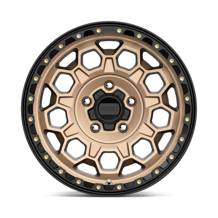 Felga aluminiowa KM545 Trek Matte Bronze W/ Black LIP KMC