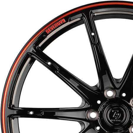 Kute Felgi Aluminiowe 23'' 5x130 79wheels seventy9 MF.7 BGCRL