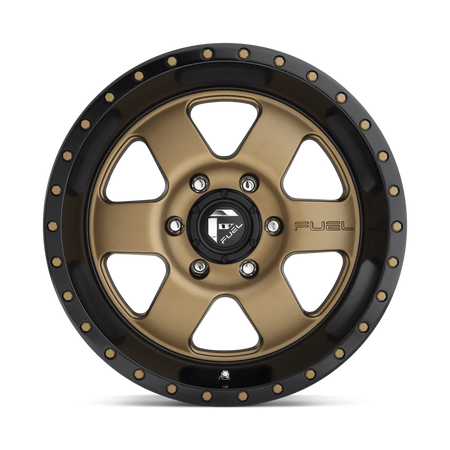 Felga aluminiowa D617 Podium Matte Bronze Black Bead Ring Fuel