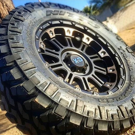 Felga aluminiowa XD829 Hoss II Satin Black/Machined Dark Tint XD Series