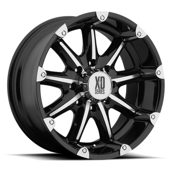 Felga aluminiowa XD779 Badlands Gloss Black Machined XD Series