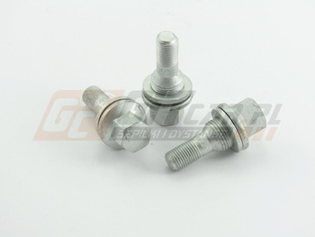 Śruby do felg M12x1,25x36mm podkładka klucz 17 Ori Peugeot Citroen Toyota Proace