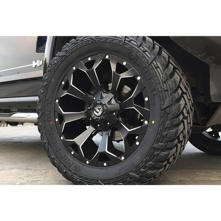 Felga aluminiowa D546 Assault Matte Black Milled Fuel