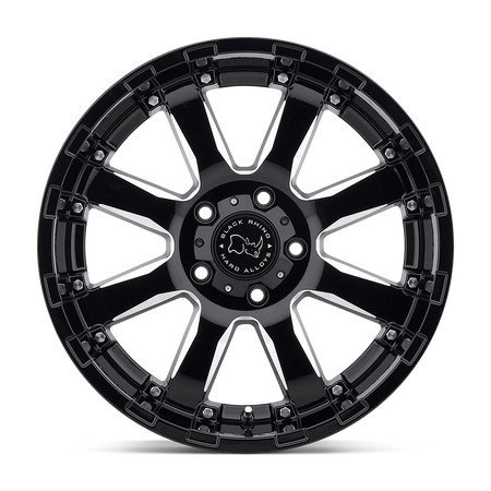 Felga aluminiowa Gloss Black W/ Milled Spokes Sierra Black Rhino