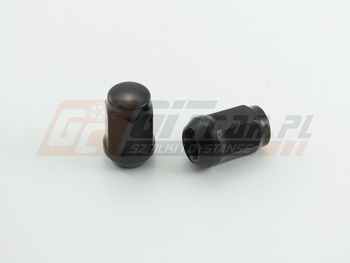 Nakrętka kryta M12x1,5x36mm stożek k.19 czarna