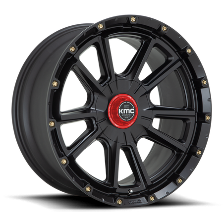 Felga aluminiowa KM100 Sync Satin Black KMC