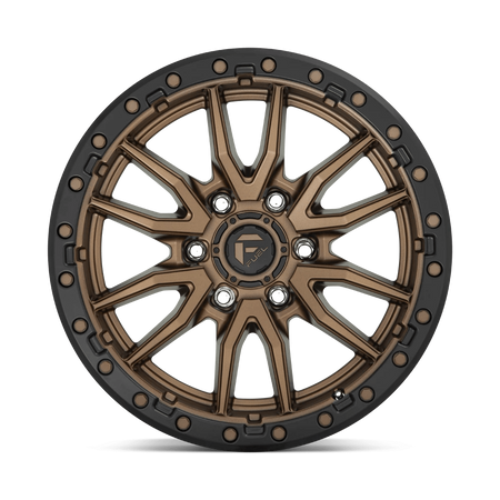 Felga aluminiowa D681 Rebel Matte Bronze Black Bead Ring Fuel
