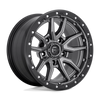Felga aluminiowa D680 Rebel Matte GUN Metal Black Bead Ring Fuel