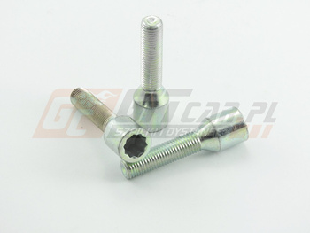Śruby do felg wąskootorowych M12x1,5x45mm stożek TORX