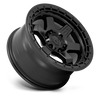 Felga aluminiowa D750 Block Matte Black W/ Black Ring Fuel