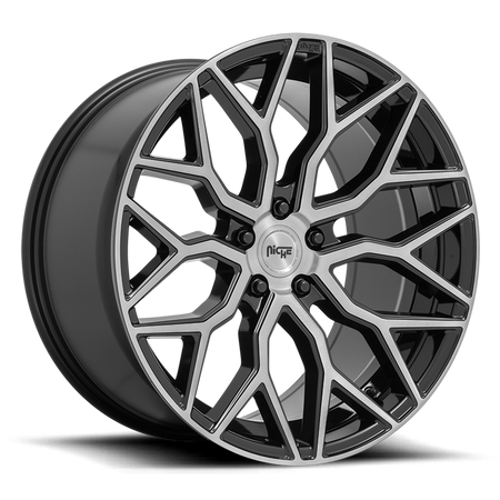 Felga aluminiowa M262 Mazzanti Gloss Black Brushed Face Niche Road Wheels