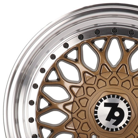 Felgi Aluminiowe 15'' 4x100 / 4x114,3 79wheels seventy9 SV-E Bronze LP