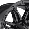 Felga aluminiowa D625 Hostage Gloss Black Fuel