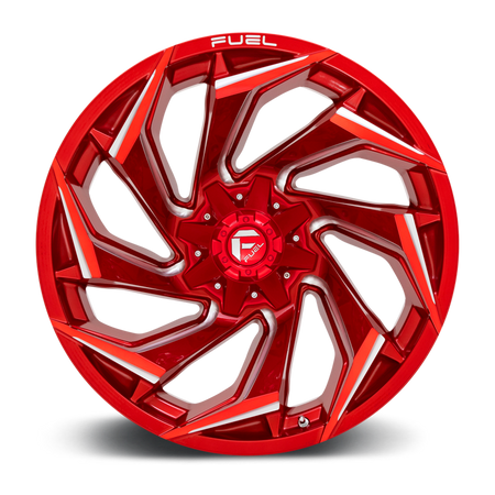 Felga aluminiowa D754 Reaction Candy RED Milled Fuel