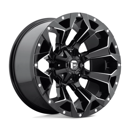 Felga aluminiowa D576 Assault Gloss Black Milled Fuel