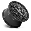 Felga aluminiowa D784 Unit Gunmetal W/ Matte Black Ring Fuel