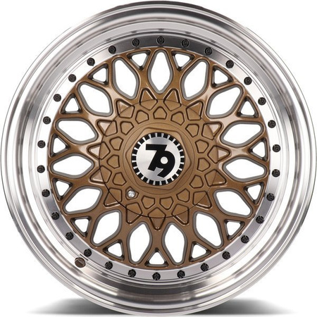 Felgi Aluminiowe 15'' 4x100 / 4x114,3 79wheels seventy9 SV-E Bronze LP