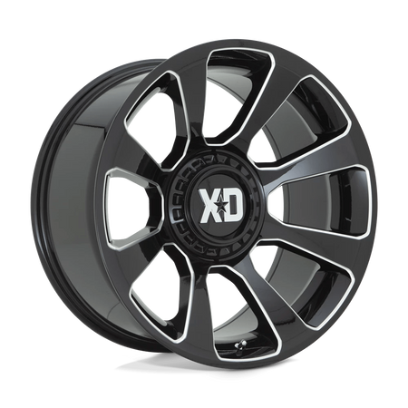 Felga aluminiowa XD854 Reactor Gloss Black Milled XD Series