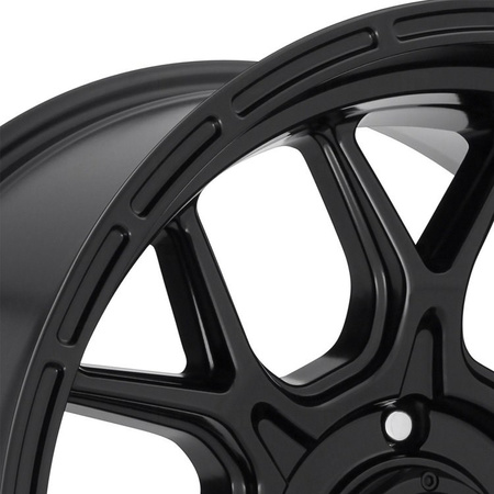 Felga aluminiowa D670 Tech Matte Black Fuel