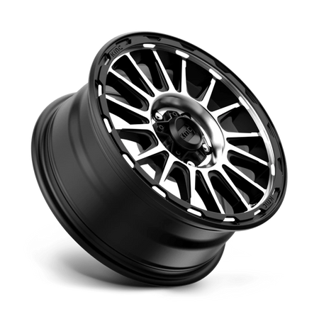 Felga aluminiowa KM542 Impact Satin Black Machined KMC