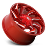 Felga aluminiowa D754 Reaction Candy RED Milled Fuel