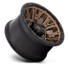 Felga aluminiowa D826 Traction Matte Bronze W/ Black Ring Fuel