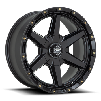 Felga aluminiowa KM101 Tempo Satin Black KMC