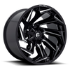 Felga aluminiowa D753 Reaction Gloss Black Milled Fuel