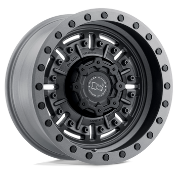 Felga aluminiowa Textured Matte Gunmetal Abrams Black Rhino