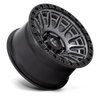 Felga aluminiowa D835 Cycle Matte Gunmetal W/ Black Ring Fuel