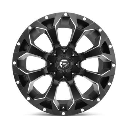 Felga aluminiowa D546 Assault Matte Black Milled Fuel