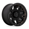 Felga aluminiowa D824 Traction Matte Black W/ Double Dark Tint Fuel
