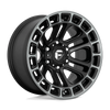 Felga aluminiowa D720 Heater Matte Black Double Dark Tint Machined Fuel