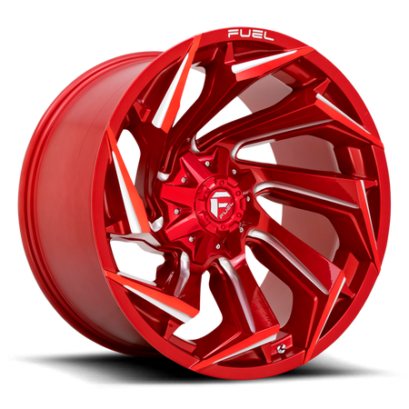 Felga aluminiowa D754 Reaction Candy RED Milled Fuel