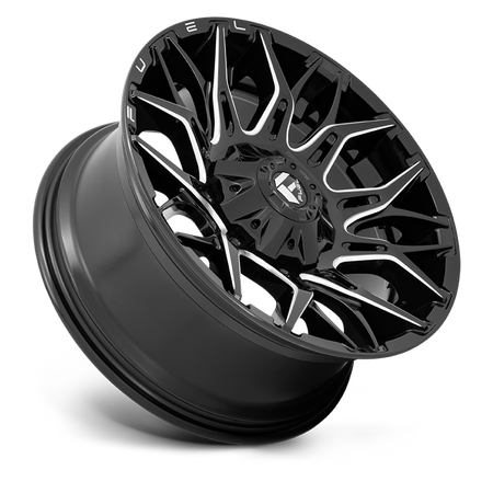 Felga aluminiowa D769 Twitch Glossy Black Milled Fuel