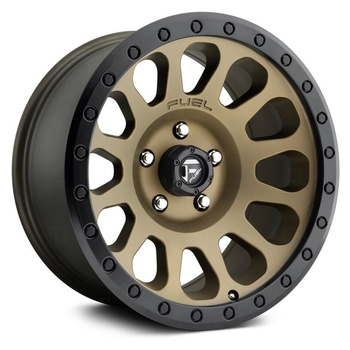 Felga aluminiowa D600 Vector Matte Bronze/Black Bead Ring Fuel