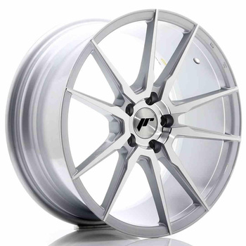 JR Wheels JR21 18x8,5 ET40 5x112 Silver Machined