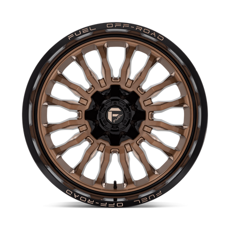 Felga aluminiowa D797 ARC Platinum Bronze W/ Black LIP Fuel