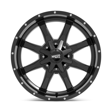Felga aluminiowa MO970 Gloss Black W/ Milled LIP Moto Metal
