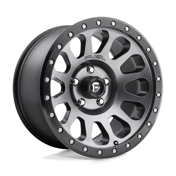 Felga aluminiowa D601 Vector Matte GUN Metal Black Bead Ring Fuel